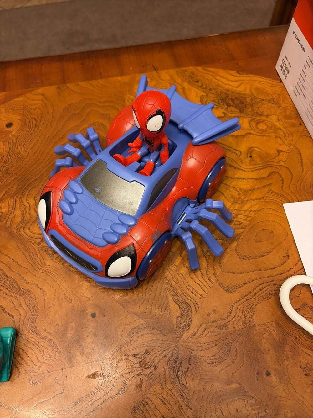 Marvel Spidey and His Amazing Friends Change 'N Go Web-Crawler & Spidey Action F